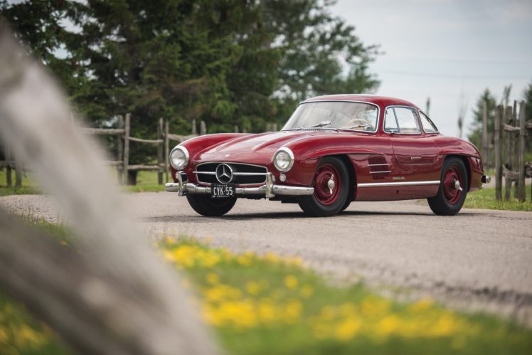 1954, Mercedes, Benz, 300 sl,  w198 , Cars, Red, Classi HD Wallpaper Desktop Background