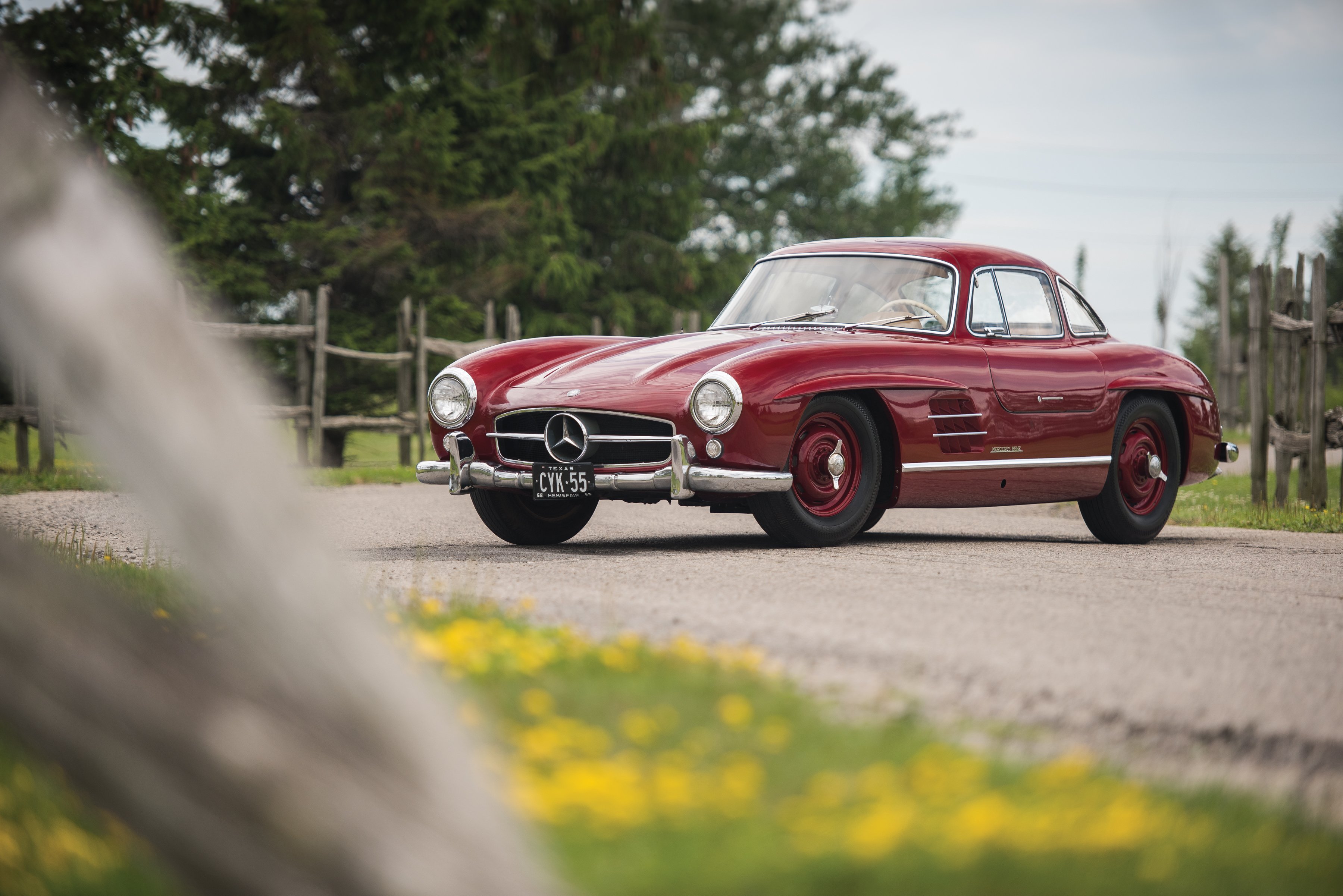 1954, Mercedes, Benz, 300 sl,  w198 , Cars, Red, Classi Wallpaper