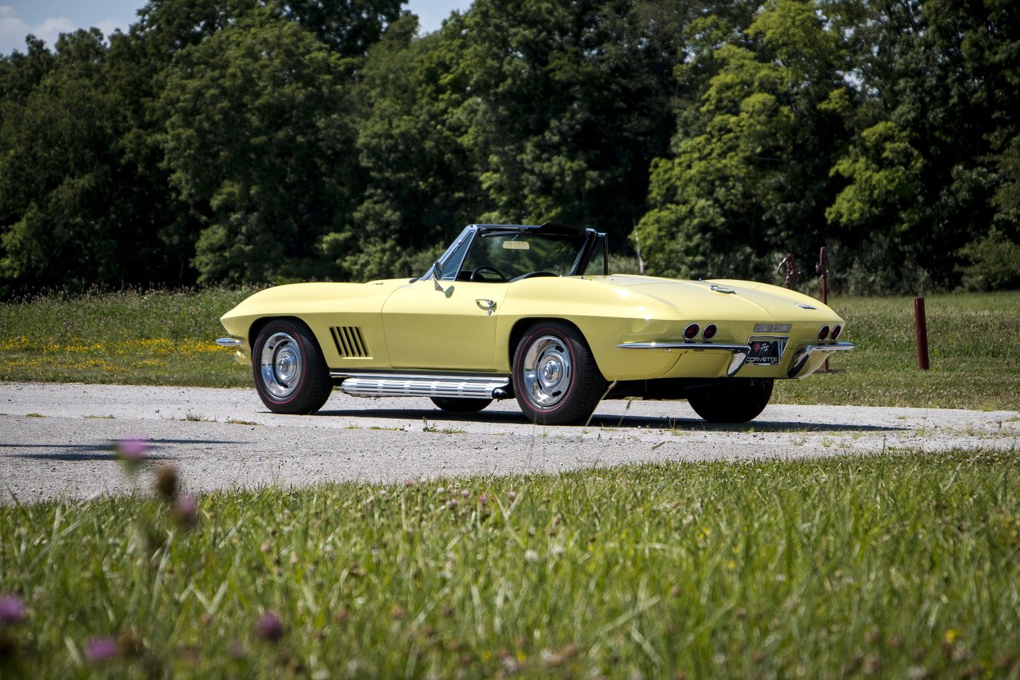 1967, Chevrolet, Corvette, Sting, Ray, L36, Convertible, Cars Wallpaper