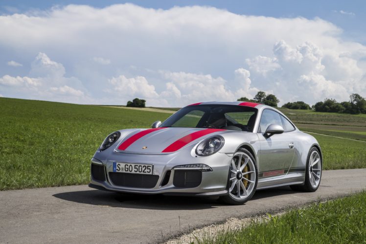 , Porsche, 911, R, Worldwide,  991 , Cars, 2016 HD Wallpaper Desktop Background