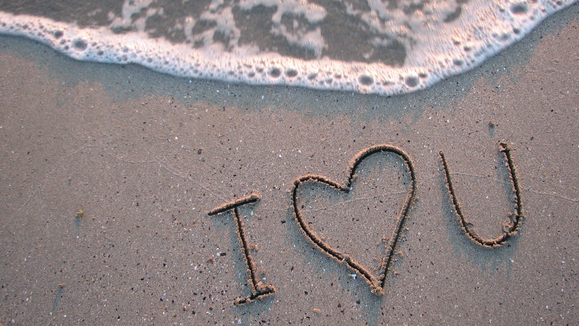 arena, Playa, Amor, Love Wallpaper