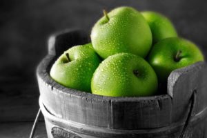green, Fruits, Green, Apples, Selective, Coloring, Apples