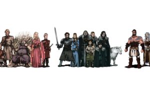 game, Of, Thrones, White, Drawing