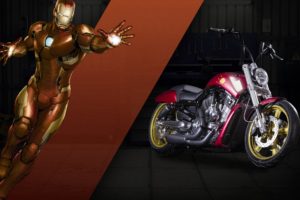 harley davidson, Turned, Marvel, Superheroes, Motorcycles, Concept, 2016
