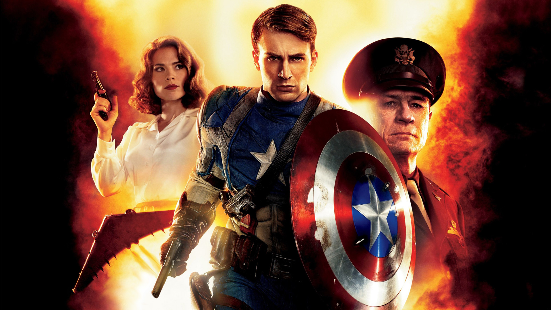 captain, America, The, First, Avenger, Superhero, Ds Wallpaper