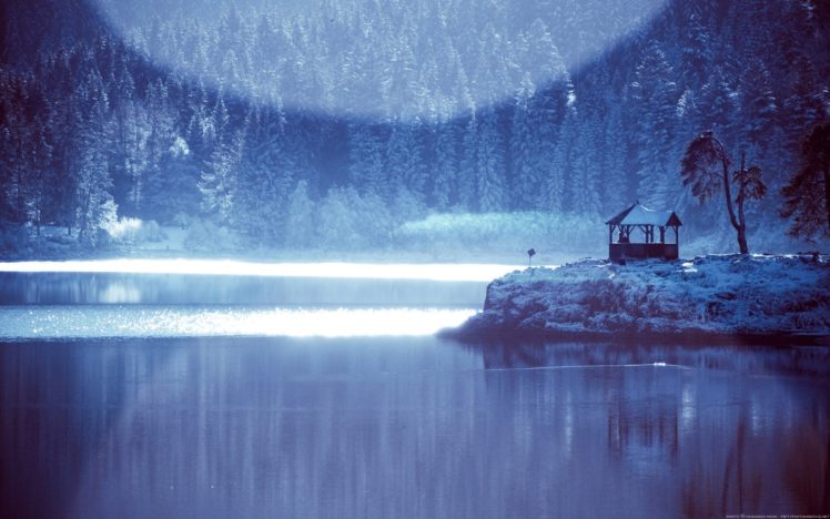 frozen, Lake, Photography HD Wallpaper Desktop Background