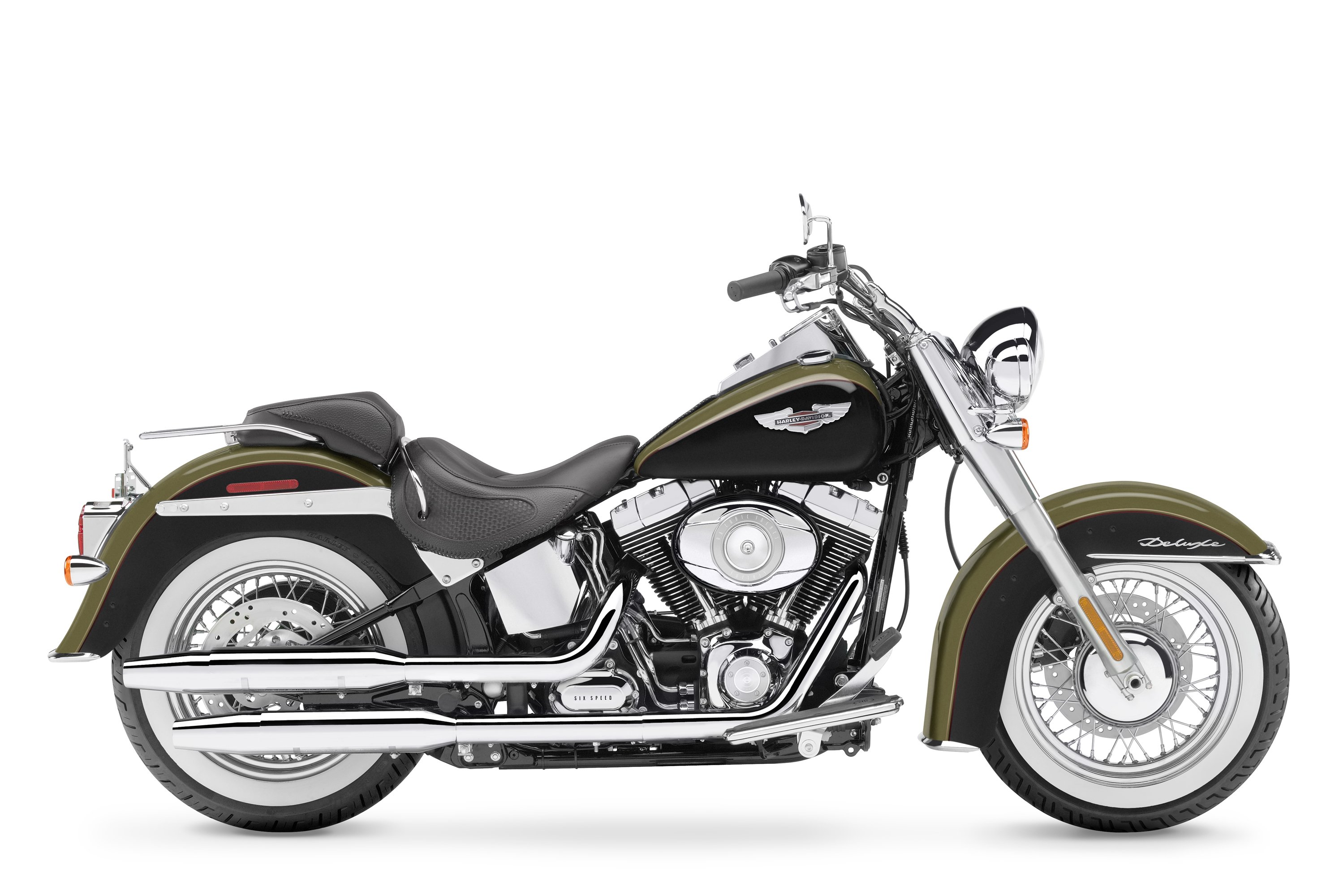harley, Davidson, Flstn, Softail, Deluxe, Motorcycles, 2007 Wallpaper
