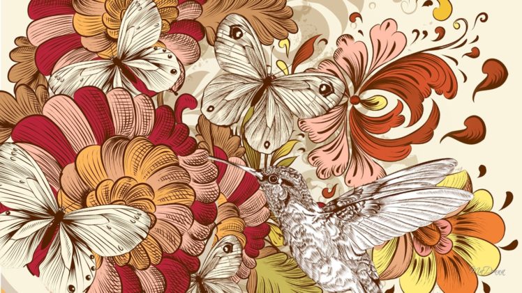 , Butterfly, Textur HD Wallpaper Desktop Background