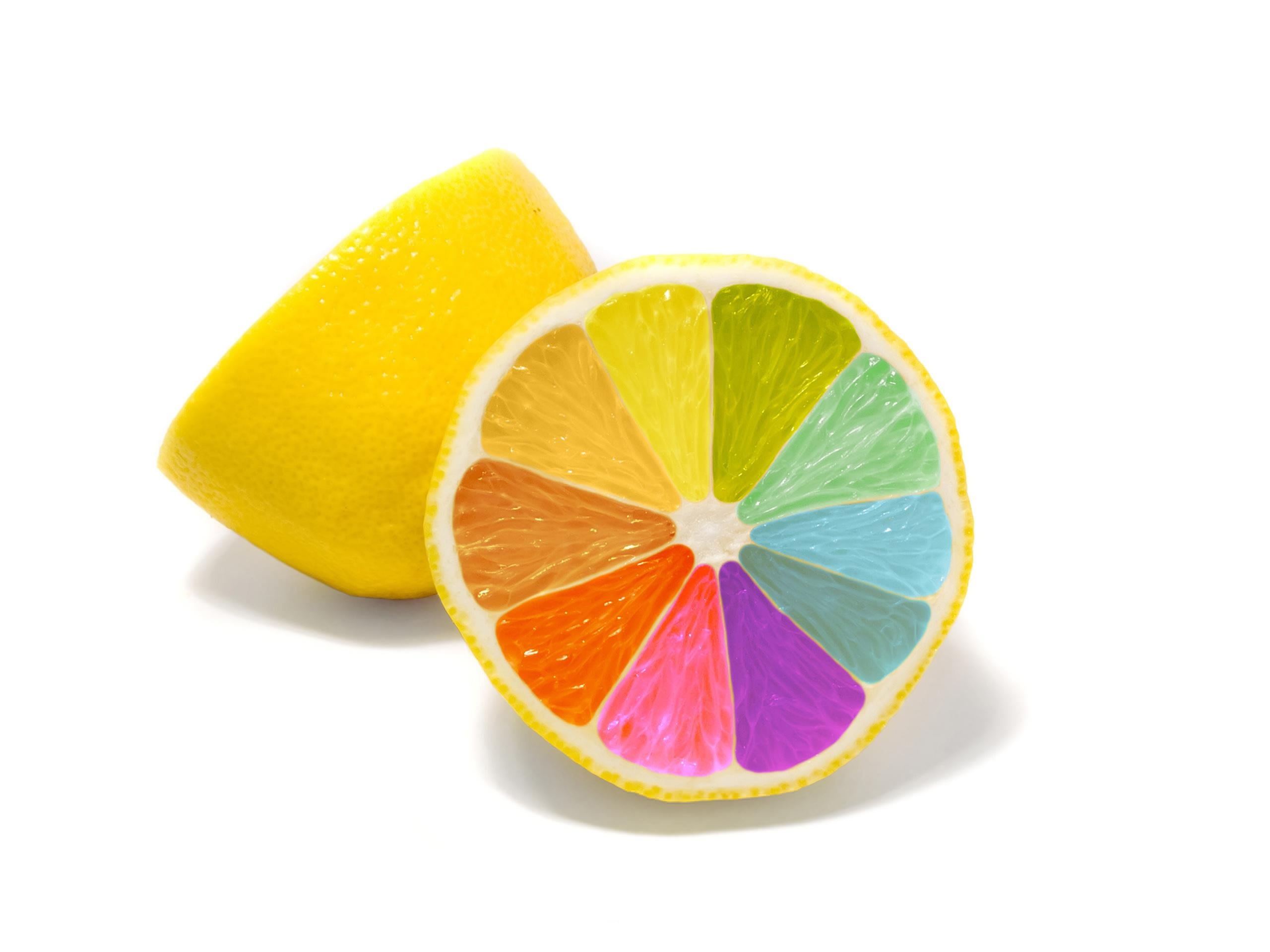 , Fruit, Lemon, Textur Wallpaper