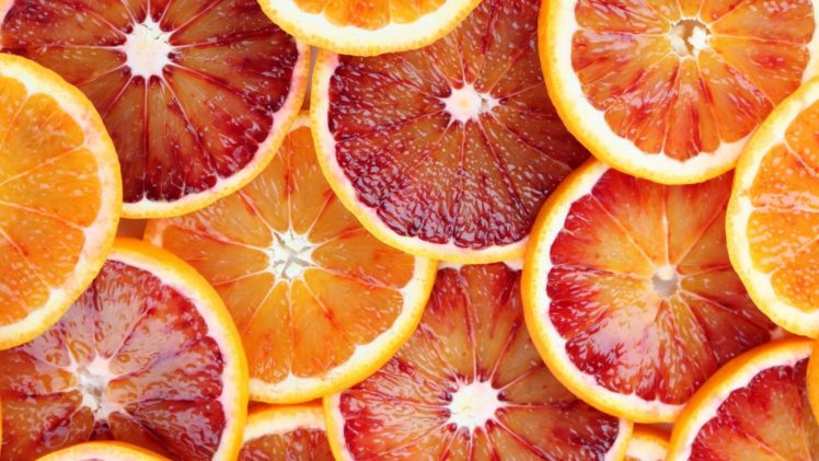 textures, Grapefruit, Slices HD Wallpaper Desktop Background