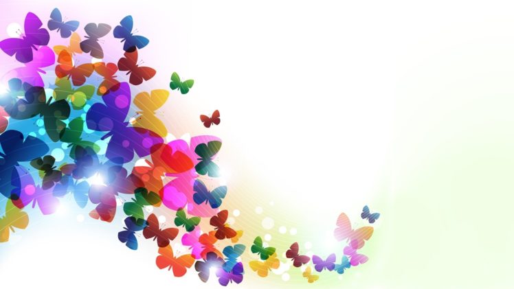 textures, Colorful, Butterflies Wallpapers HD / Desktop and Mobile  Backgrounds