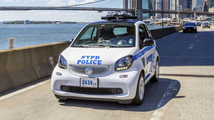smart, Fortwo, Nypd, Police, New, York, Cars, 2016 HD Wallpaper Desktop Background
