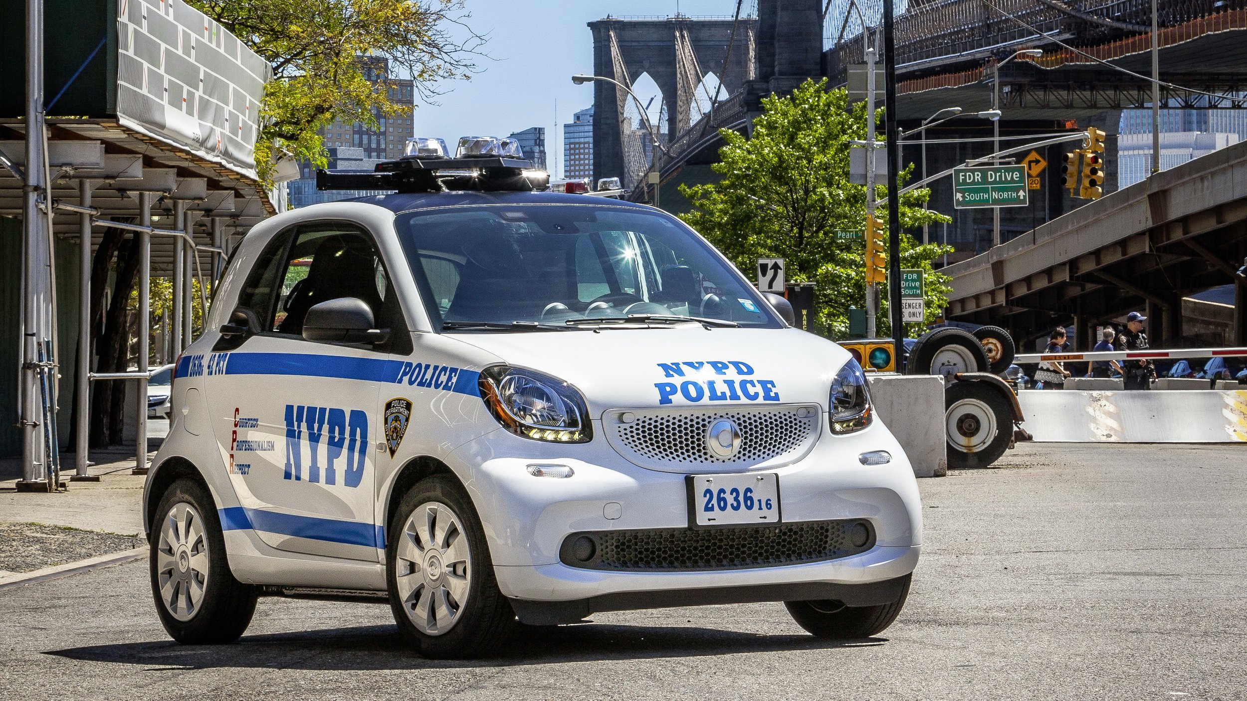 smart, Fortwo, Nypd, Police, New, York, Cars, 2016 Wallpaper