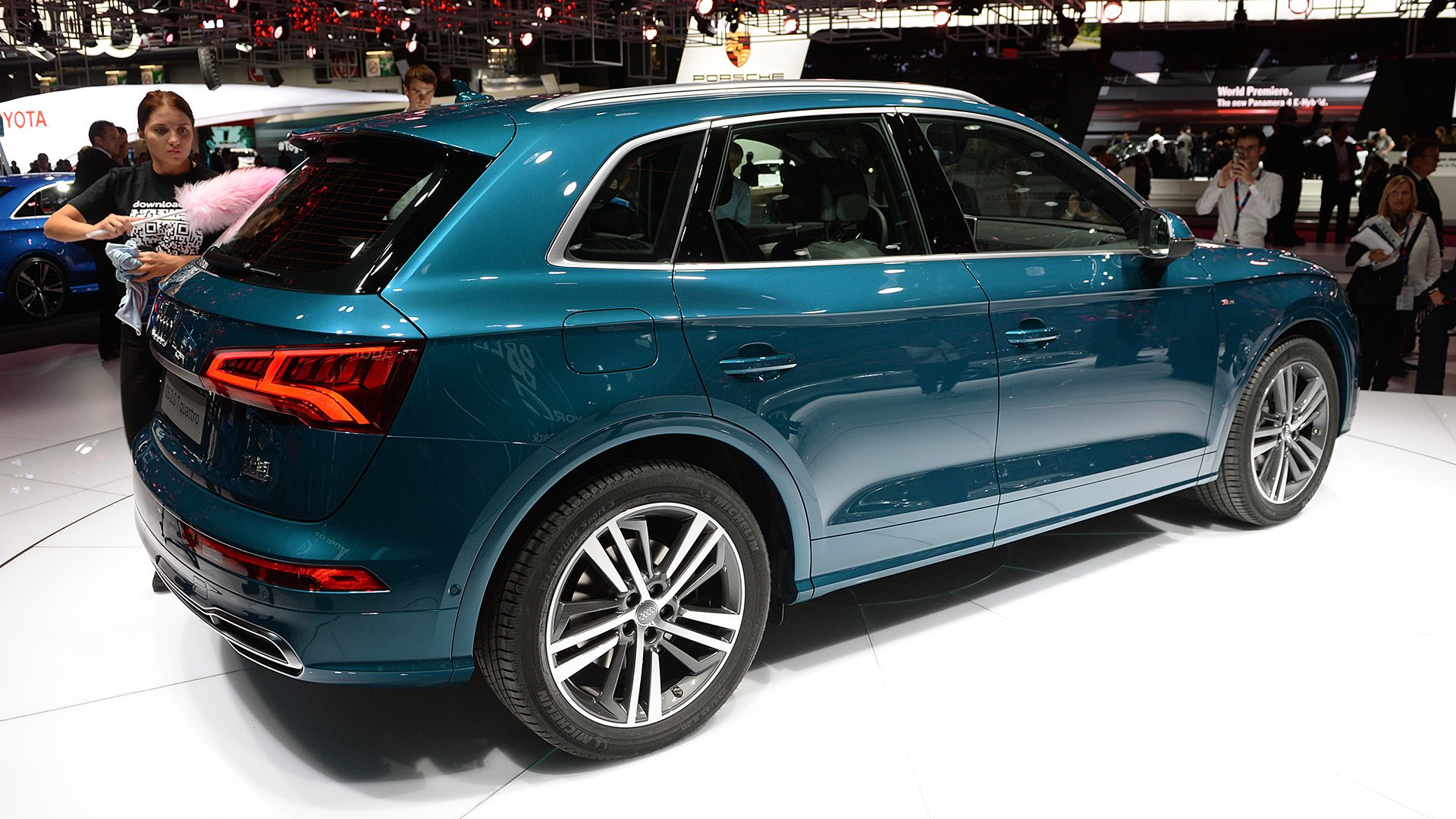 paris, Motor, Show, Audi q5, Cars, Suv Wallpaper