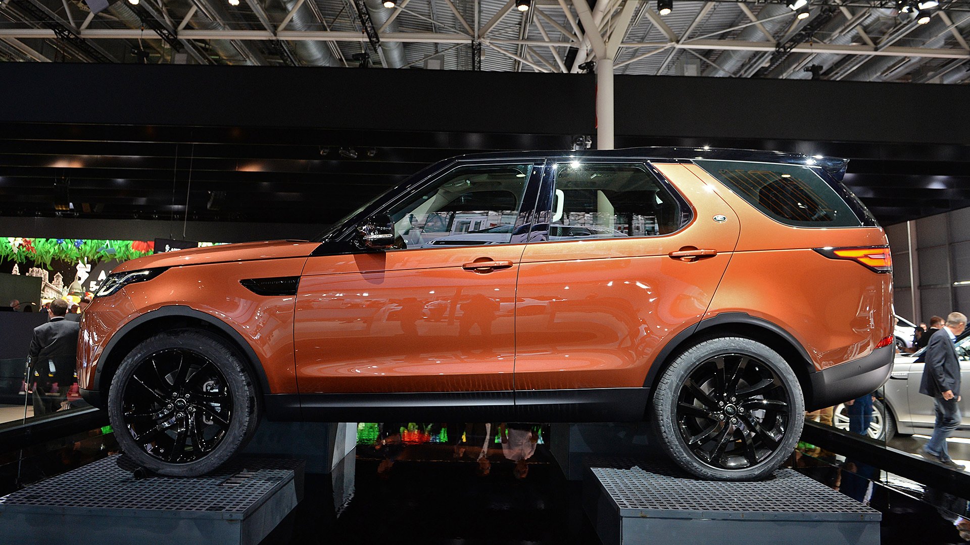 paris, Motor, Show, 2016, Land, Rover, Discovery, Cars, Suv Wallpaper