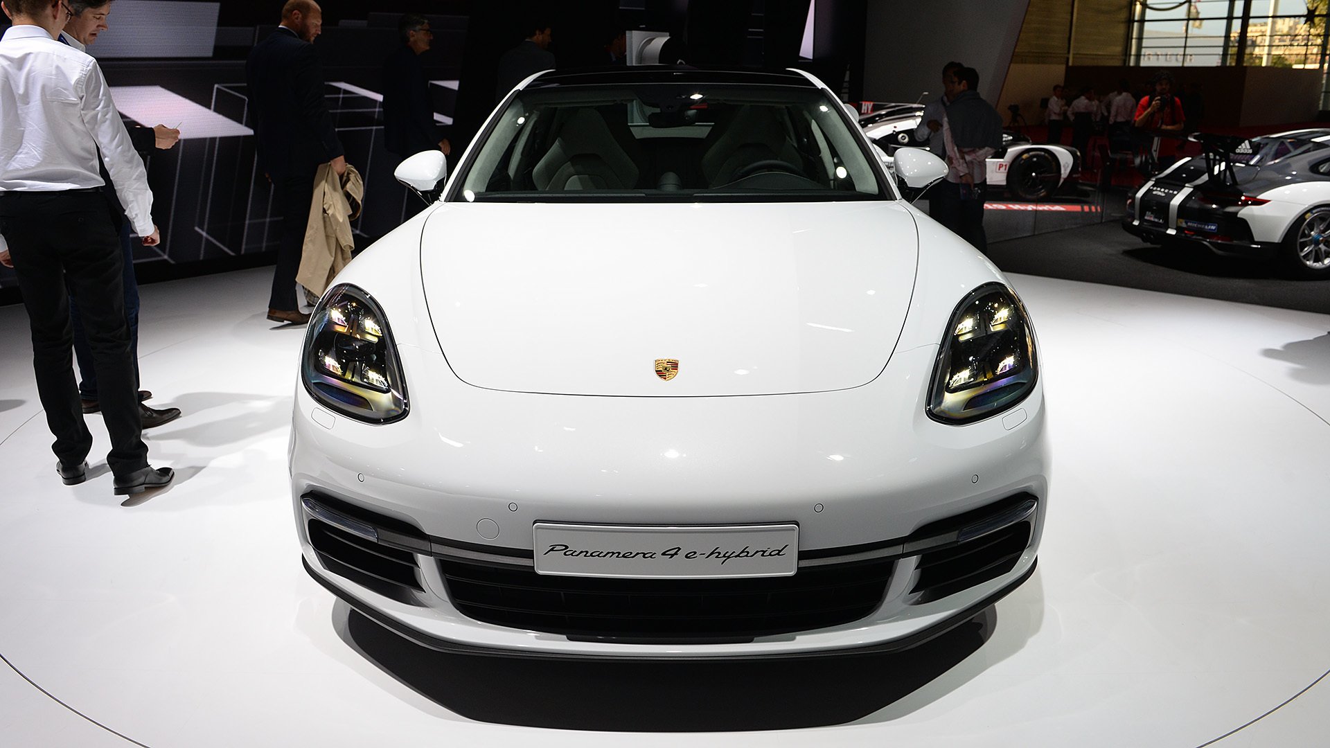 paris, Motor, Show, 2016, Porsche, Panamera 4, E hybrid, Cars Wallpaper