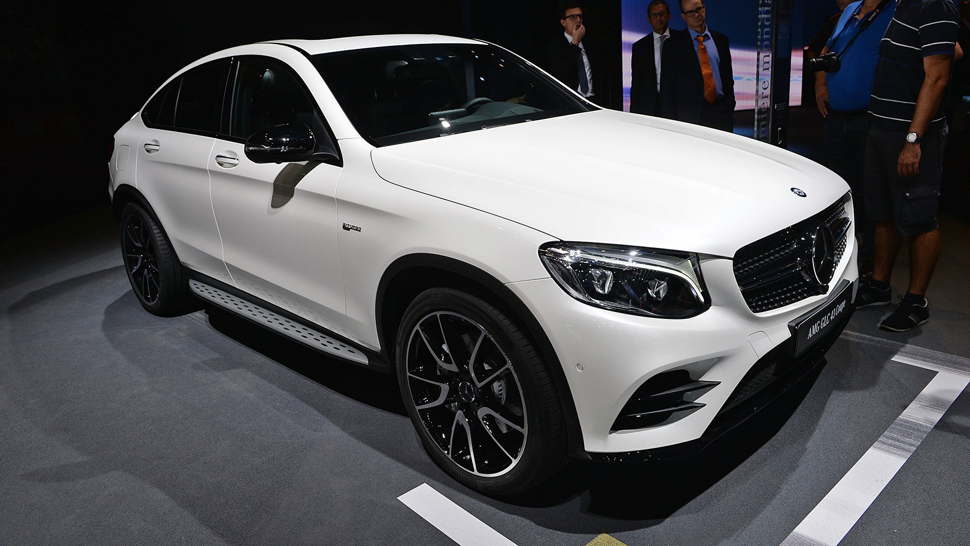 paris, Motor, Show, 2016, Mercedes, Amg, Glc43, Coupe, Cars, Suv Wallpaper