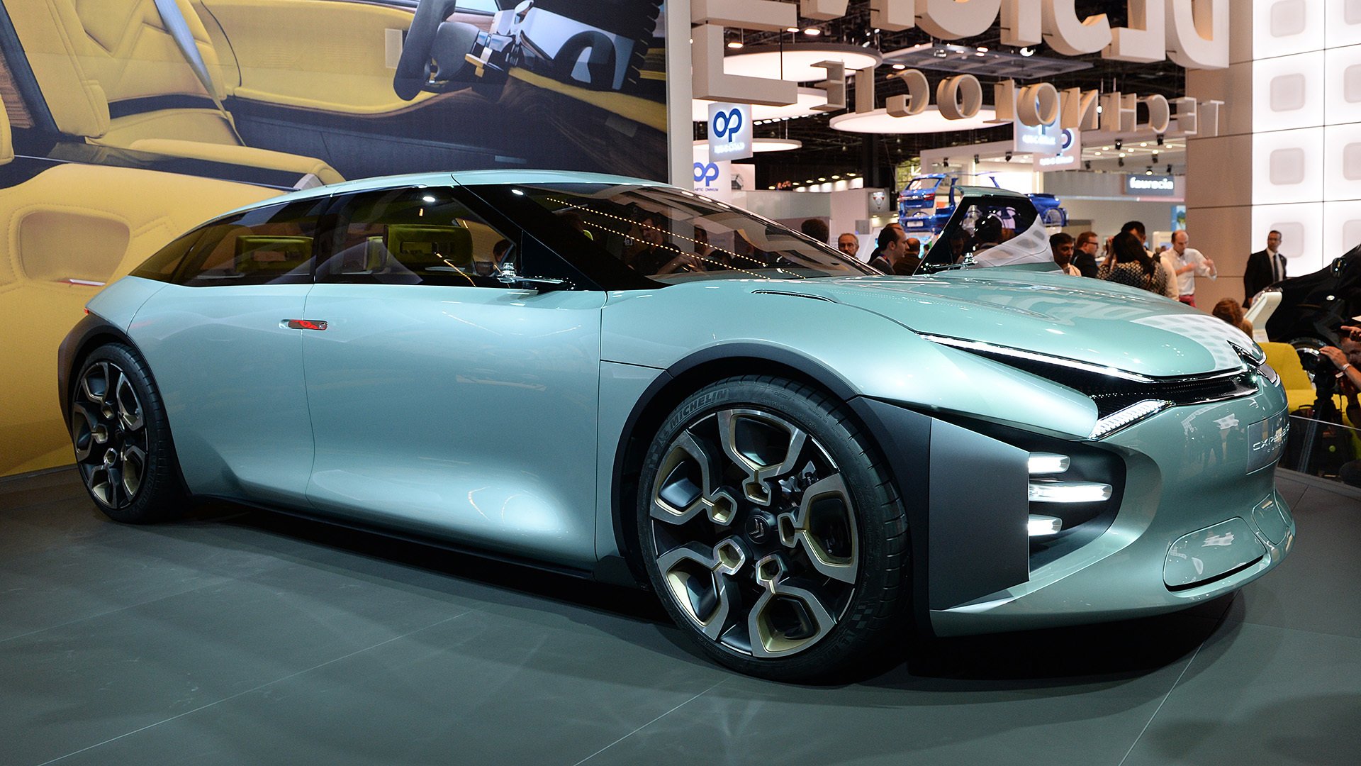 paris, Motor, Show, 2016, Citroen, Cxperience, Concept, Cars Wallpaper