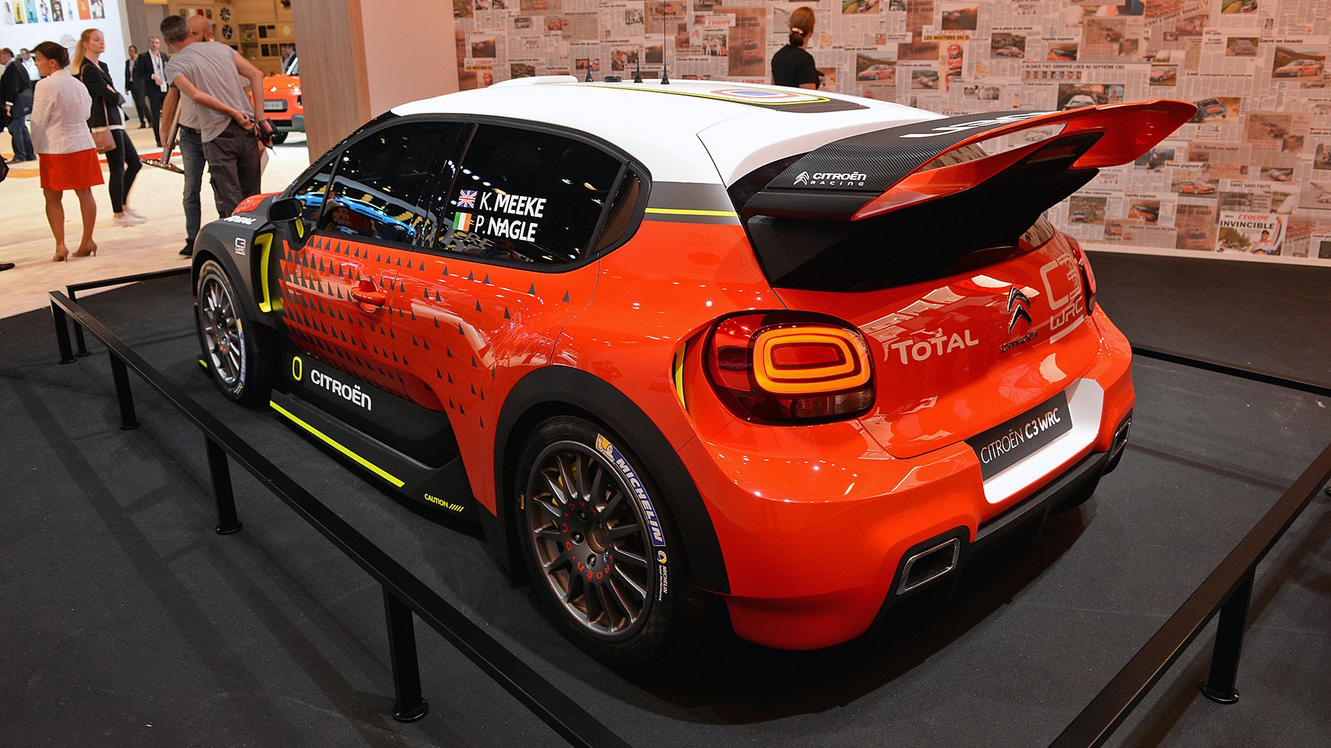 paris, Motor, Show, 2016, Citroen c3, Wrc, Concept, Cars, Racecars Wallpaper