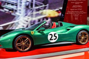 paris, Motor, Show, 2016, Ferrari, 488, Spider, 70th, Anniversary, Edition, Cars