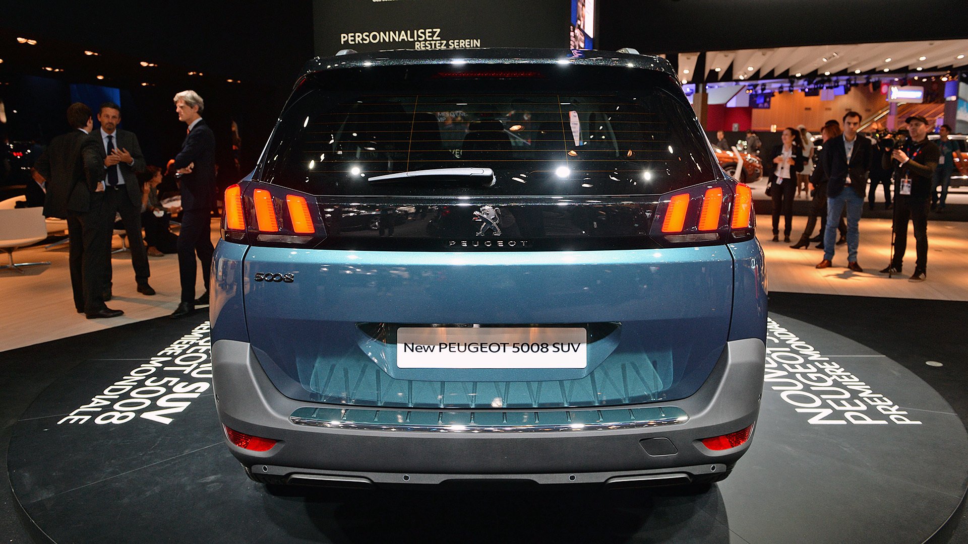 paris, Motor, Show, 2016, Peugeot, 5008, Cars, Suv Wallpaper