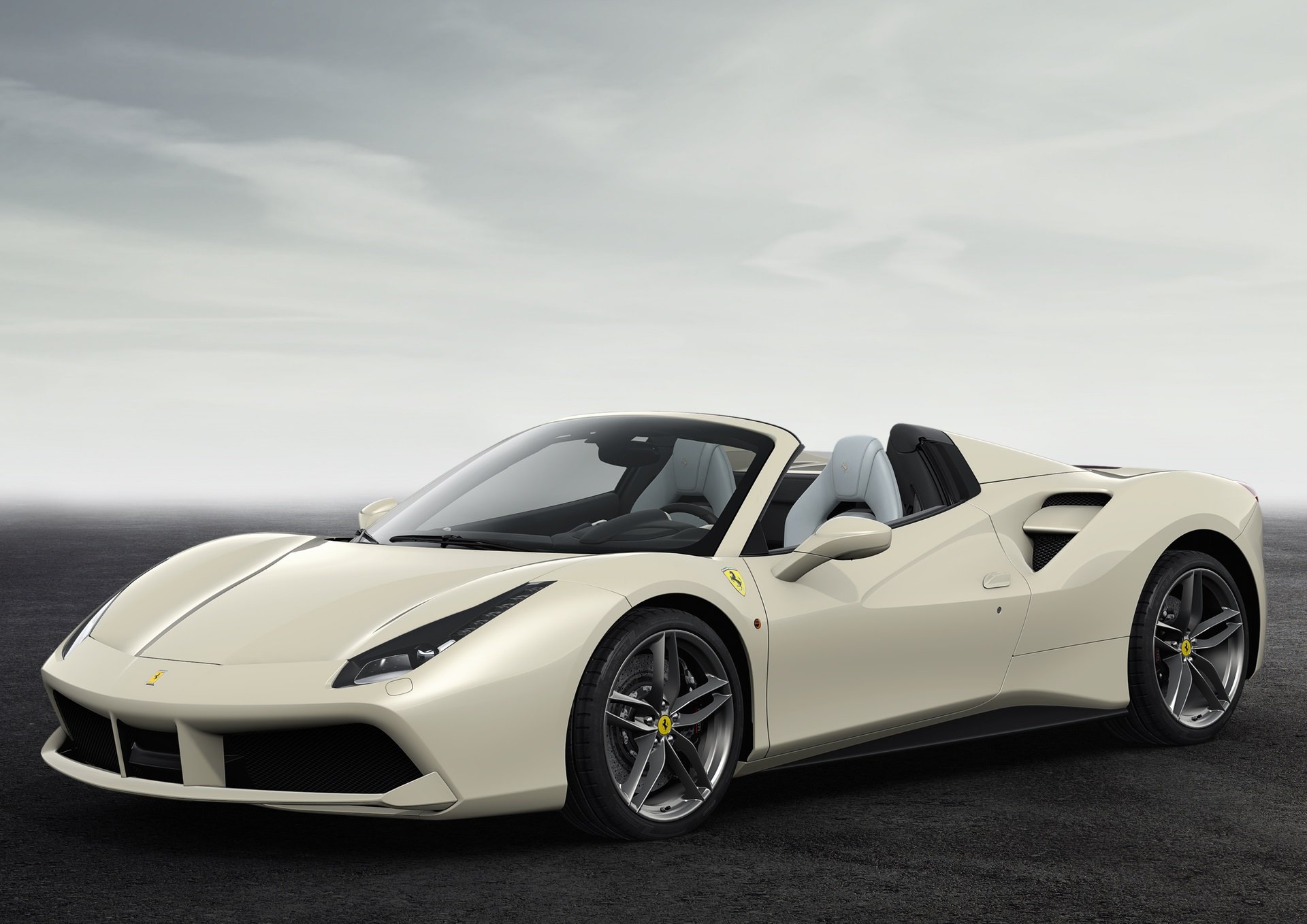 2016, 488, 70th, Anniversary, Cars, Edition, Ferrari, Motor, Paris, Show, Spider Wallpaper