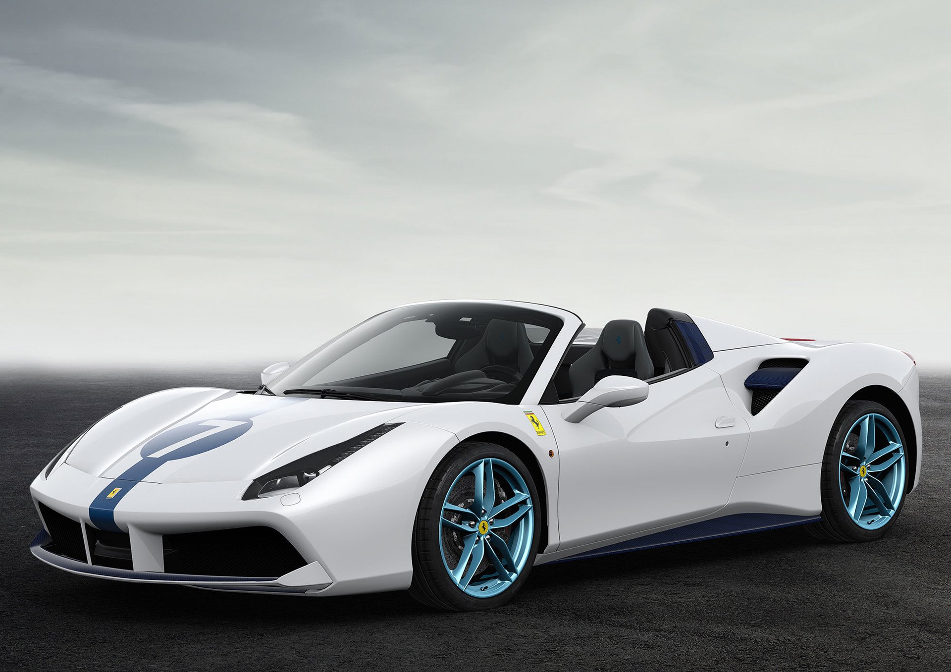 2016, 488, 70th, Anniversary, Cars, Edition, Ferrari, Motor, Paris, Show, Spider Wallpaper