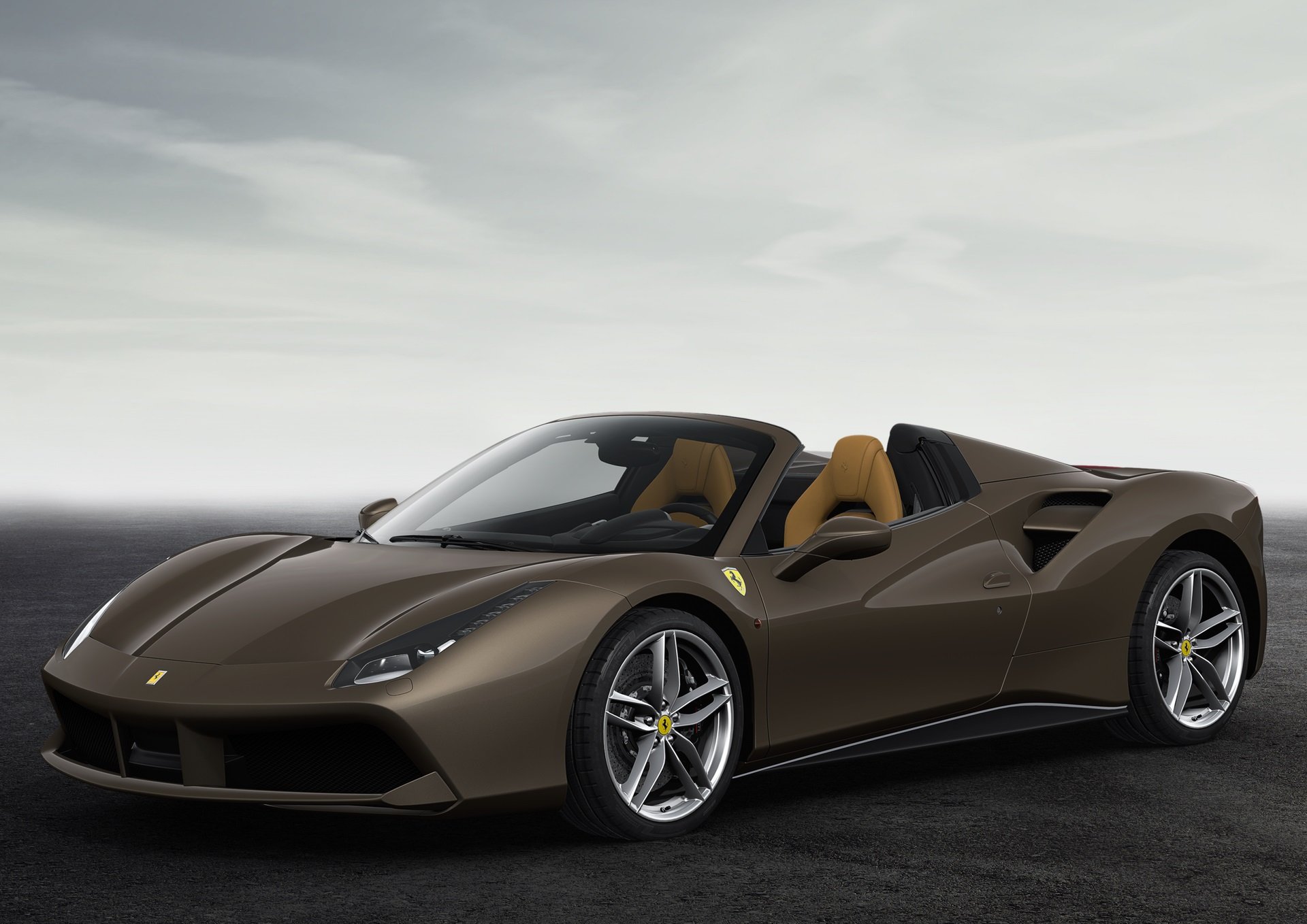 2016, 488, 70th, Anniversary, Cars, Edition, Ferrari, Motor, Paris, Show, Spider Wallpaper