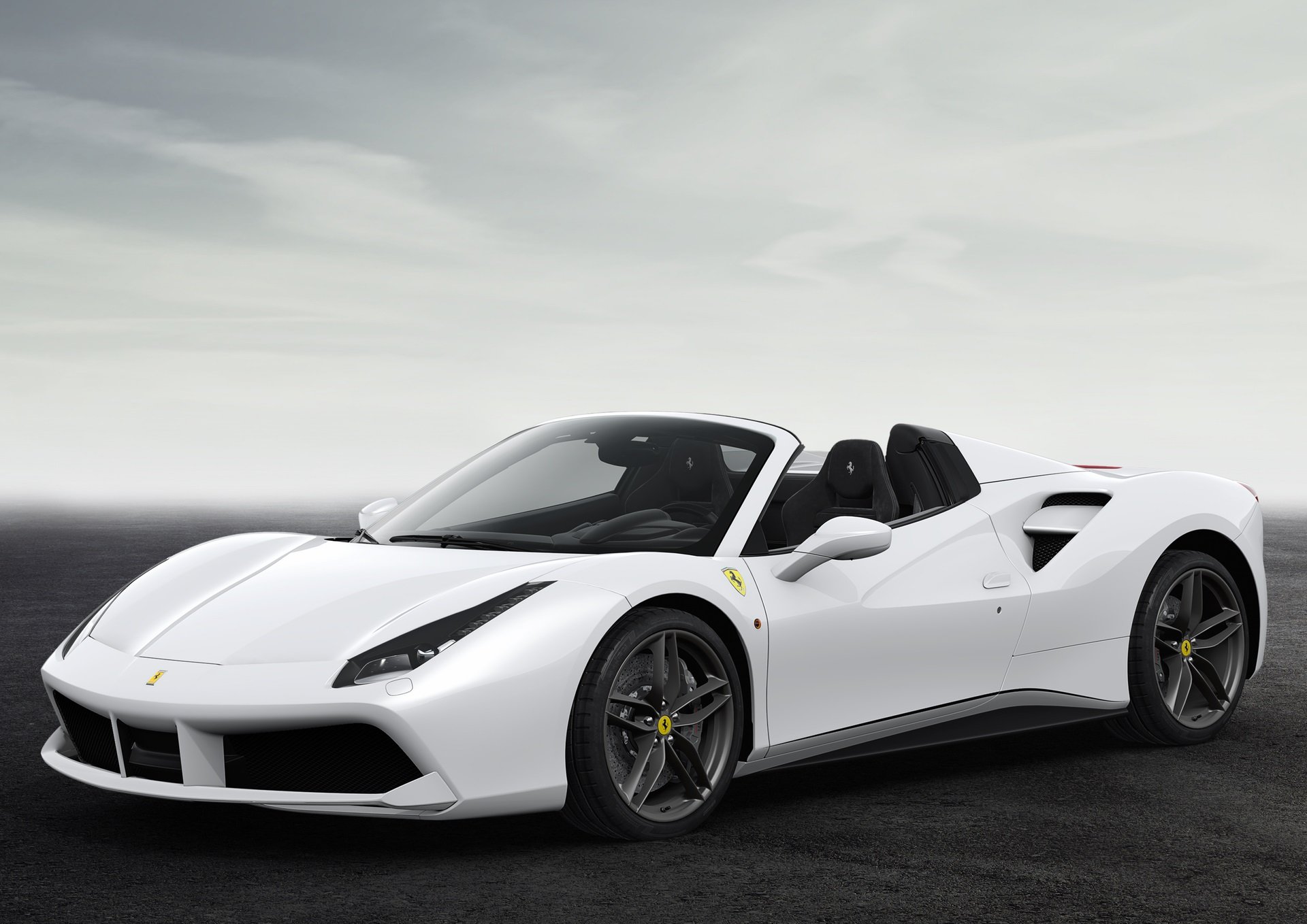 2016, 488, 70th, Anniversary, Cars, Edition, Ferrari, Motor, Paris, Show, Spider Wallpaper