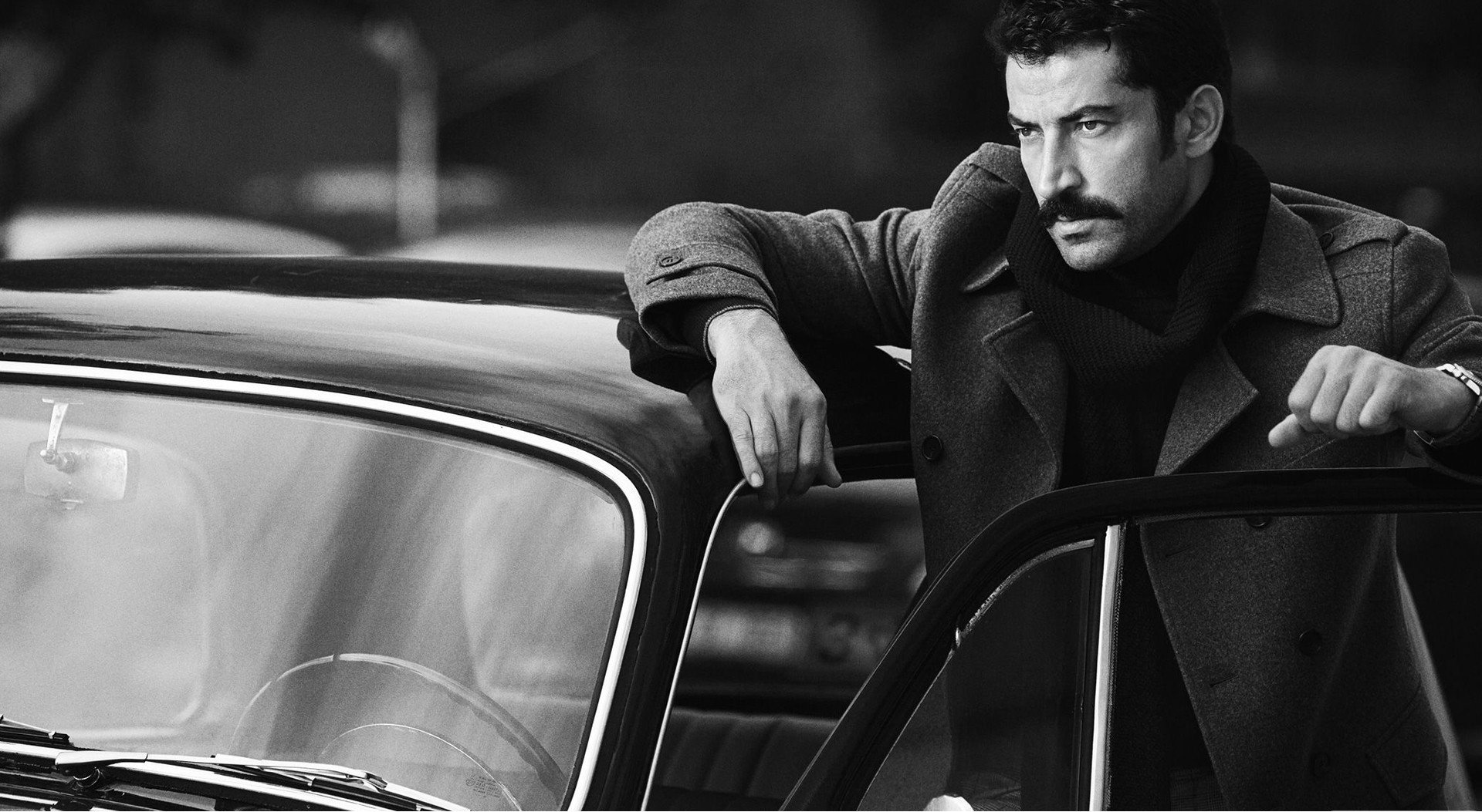 kenanimirzal oglu, Actor, Car, Mustache, Classic, Car, Turkish, Men, Male Wallpaper