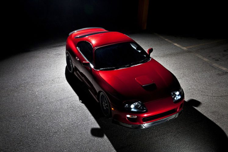 1994, Toyota, Supra, Cars, Coupe, Red, Modified HD Wallpaper Desktop Background