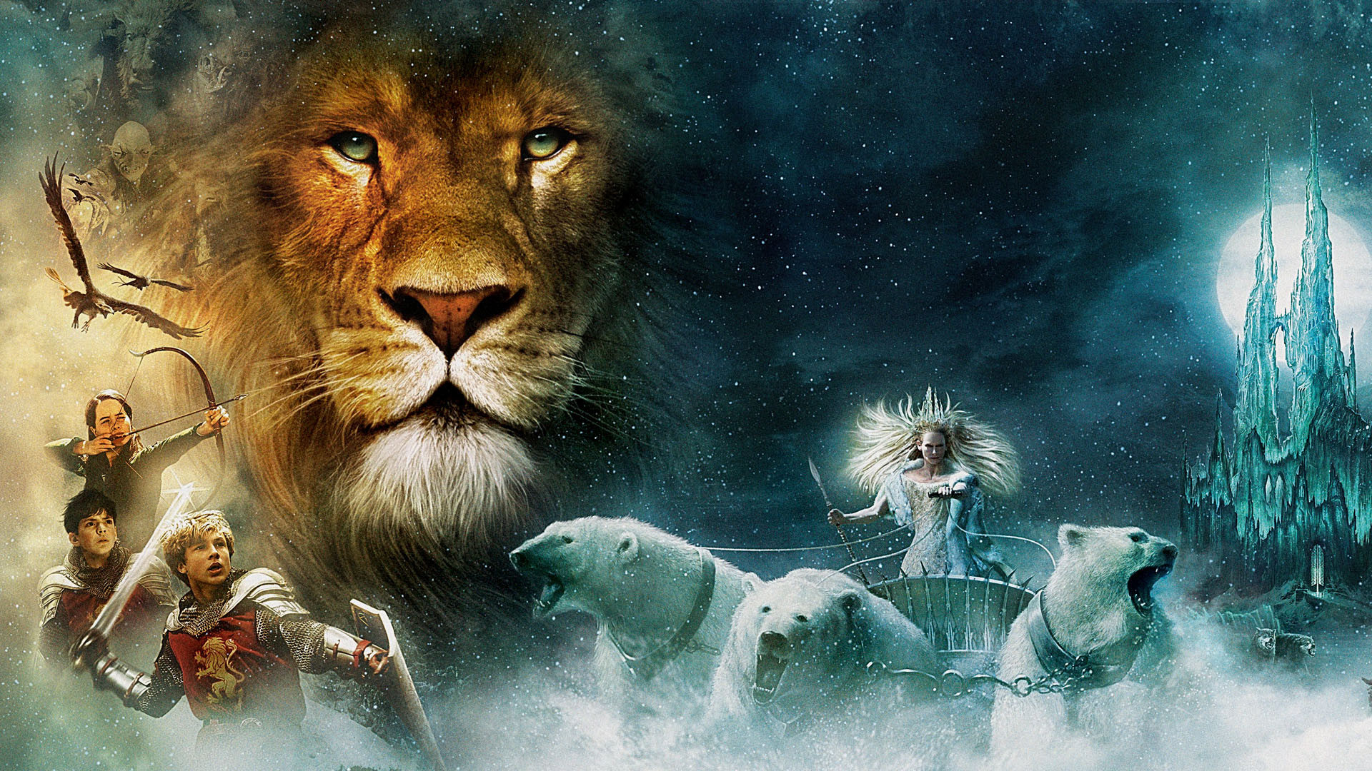 chronicles, Of, Narnia, Lion, Witch, Wardrobe Wallpaper