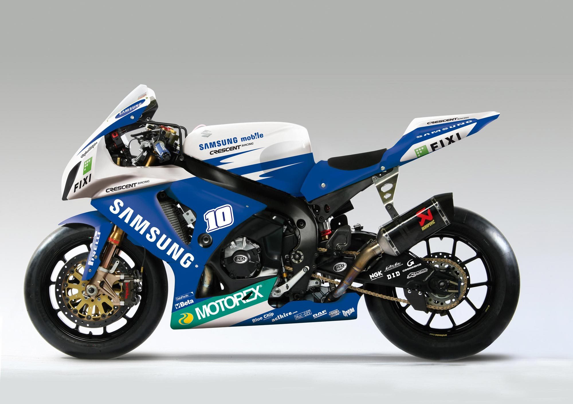 samsung, Crescent, Team, Wsbk, Suzuki, Gsxr, 1000, 2011 Wallpaper