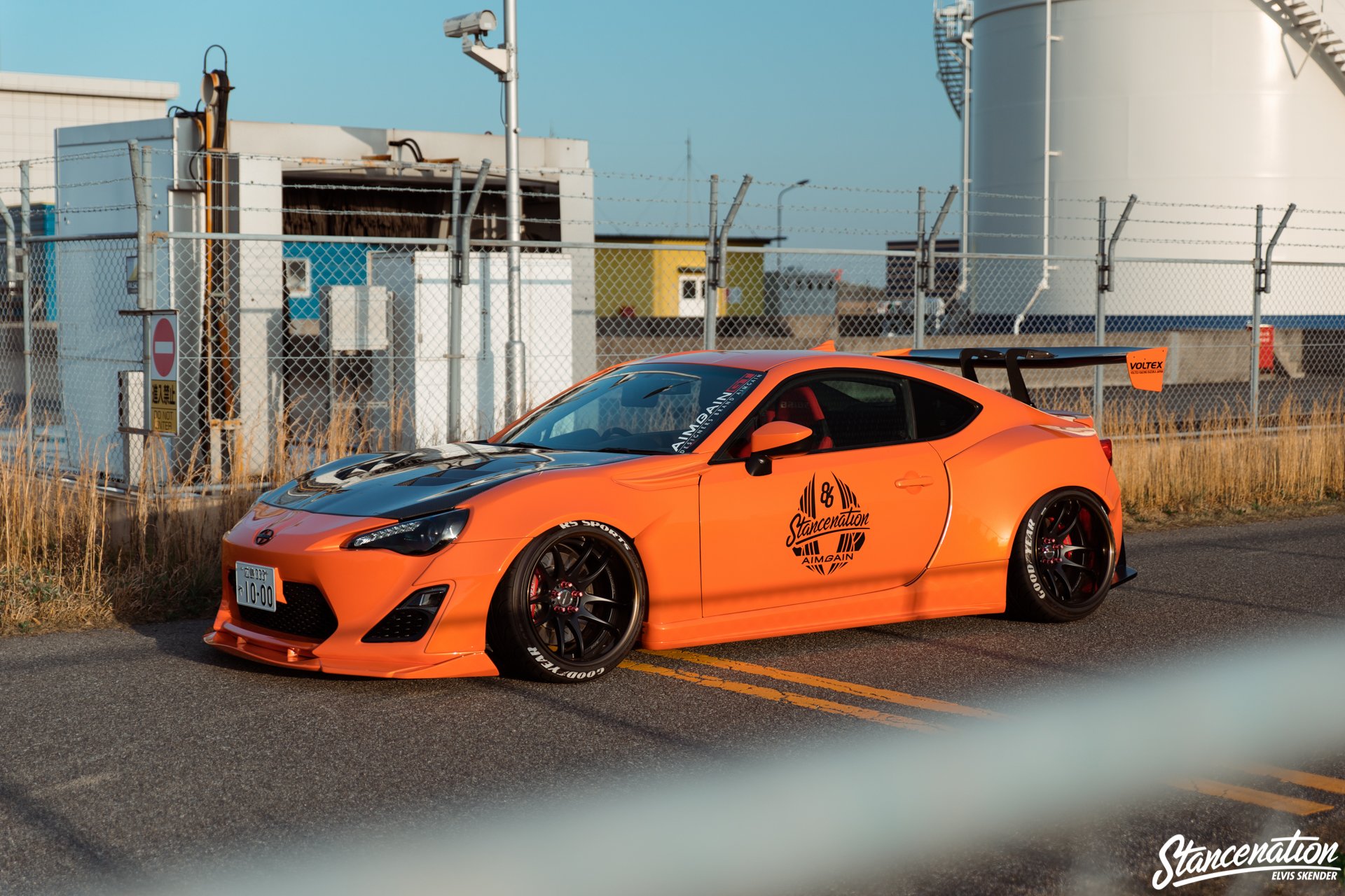 Toyota gt86 Orange