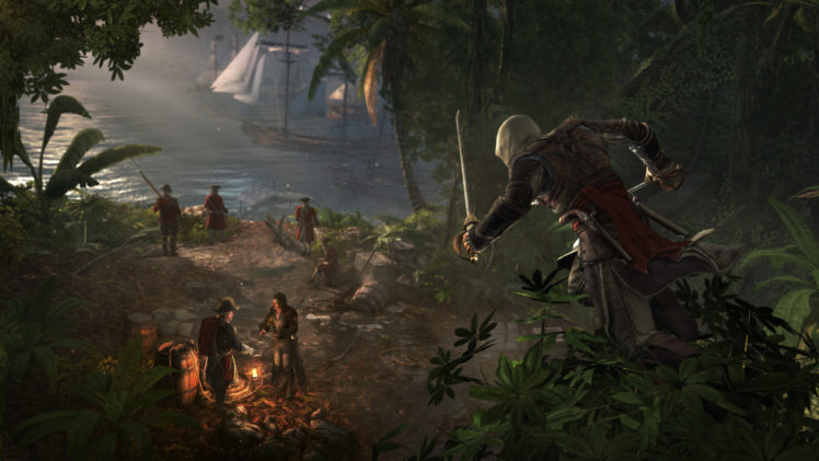 assassins, Creed, Warriors, Tropics, Games HD Wallpaper Desktop Background
