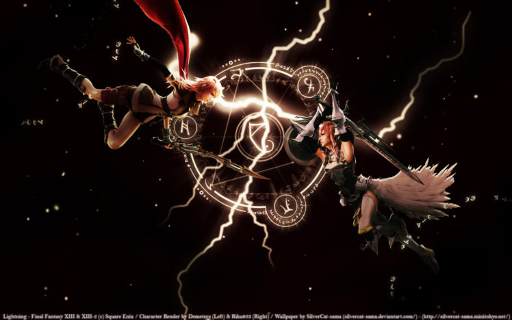 final, Fantasy, Xiii, Lightning HD Wallpaper Desktop Background