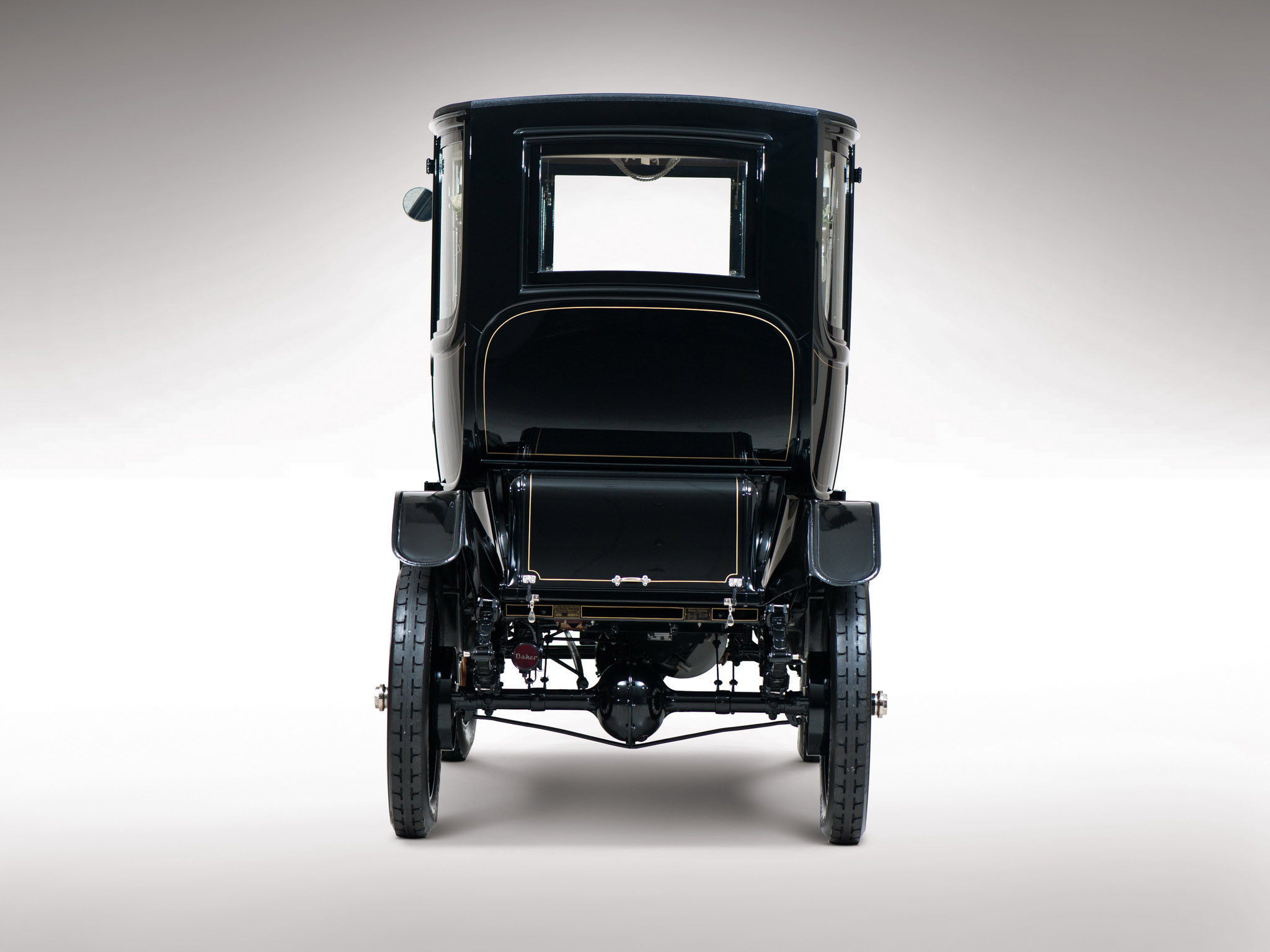 1912, Baker, Electric, Model v, Special, Extension, Coupe, Retro Wallpaper