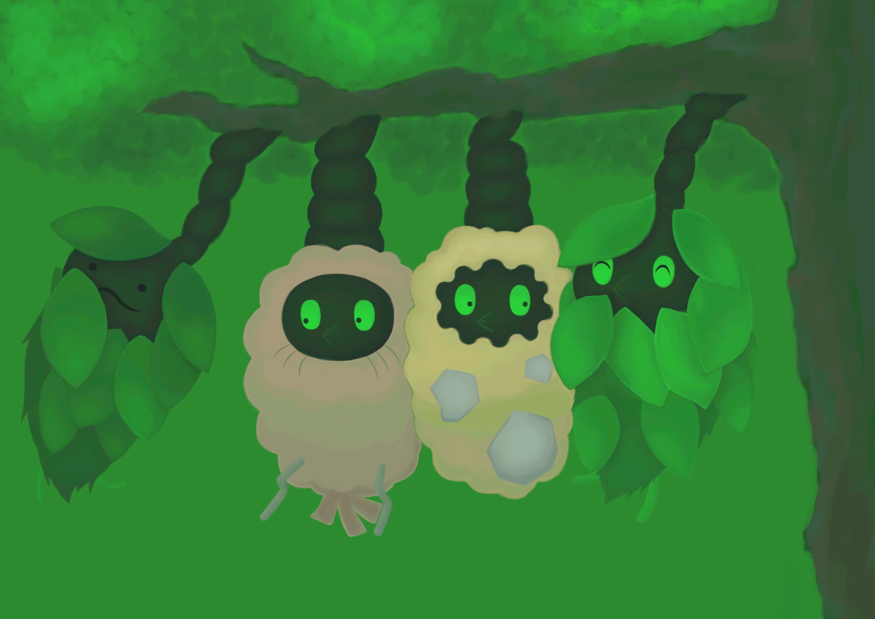 pokemon, Burmy Wallpaper