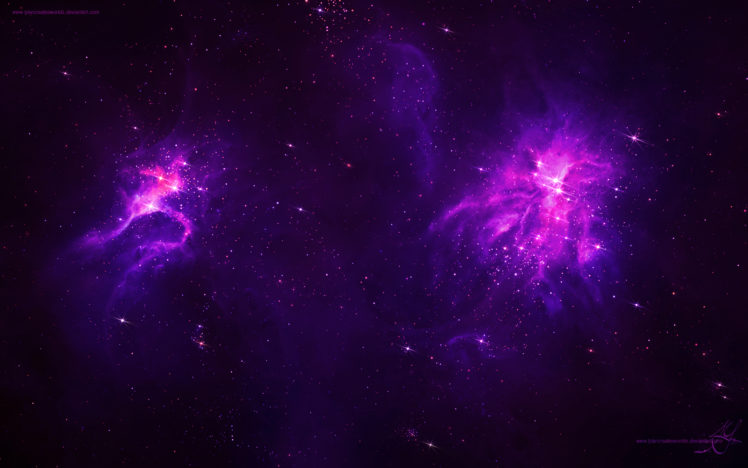 nebula, Stars, Space, Bokeh HD Wallpaper Desktop Background
