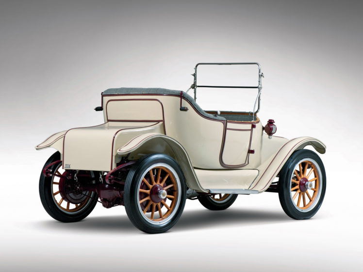 1914, Detroit, Electric, Model 46, Cape top, Roadster, Retro, Old HD Wallpaper Desktop Background