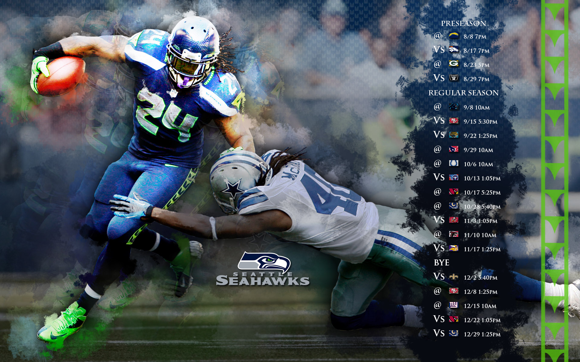 2013, Seattle, Seahawks, Nfl, Football, Poster, Posters Wallpaper