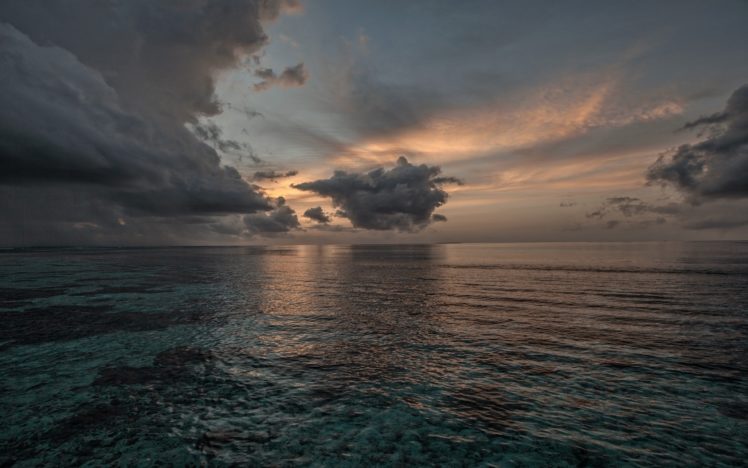 sunset, Sea, Sky, Ol, Landscape HD Wallpaper Desktop Background