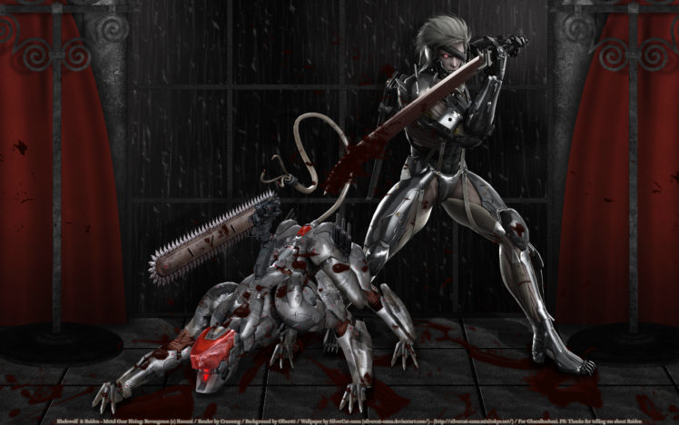 metal, Gear, Rising, Revengence, Game, Raiden, Bladewolf HD Wallpaper Desktop Background