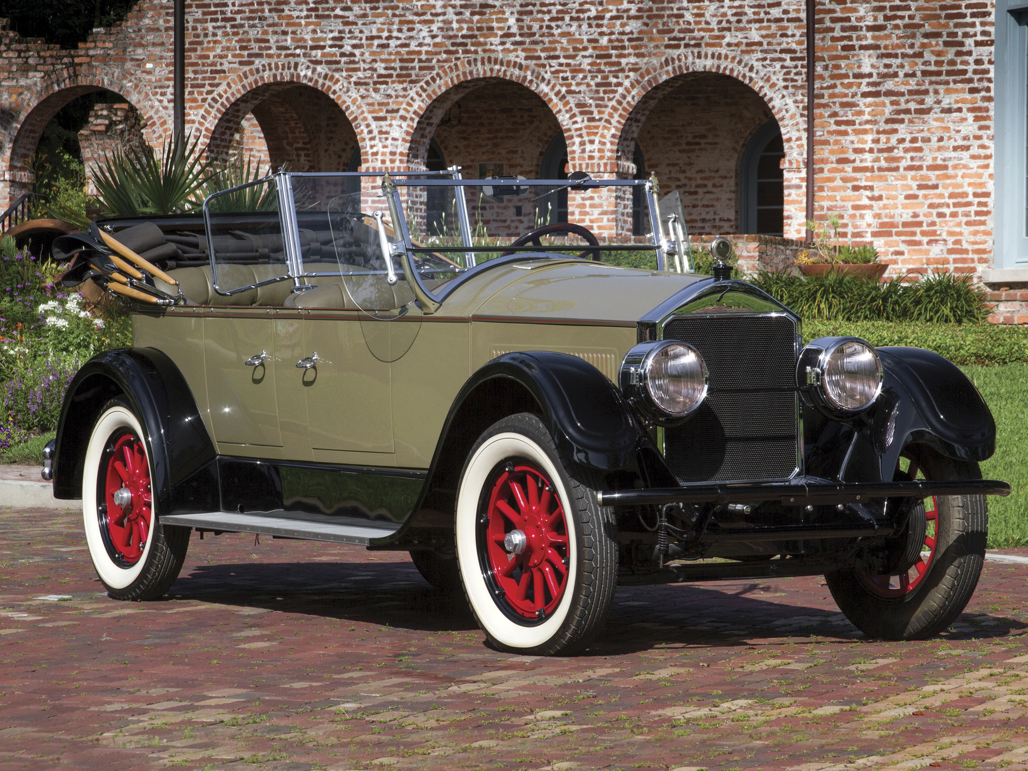 1927, Pierce arrow, Model 80, Touring, Retro, Convertible Wallpaper