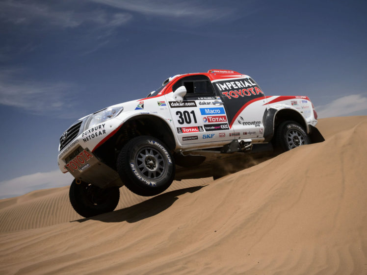 2012, Toyota, Hilux, Rally, Offroad, Race, Racing, Truck, 4×4 HD Wallpaper Desktop Background