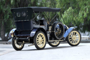 1909, Locomobile, Model 40, Baby, Tonneau, Retro