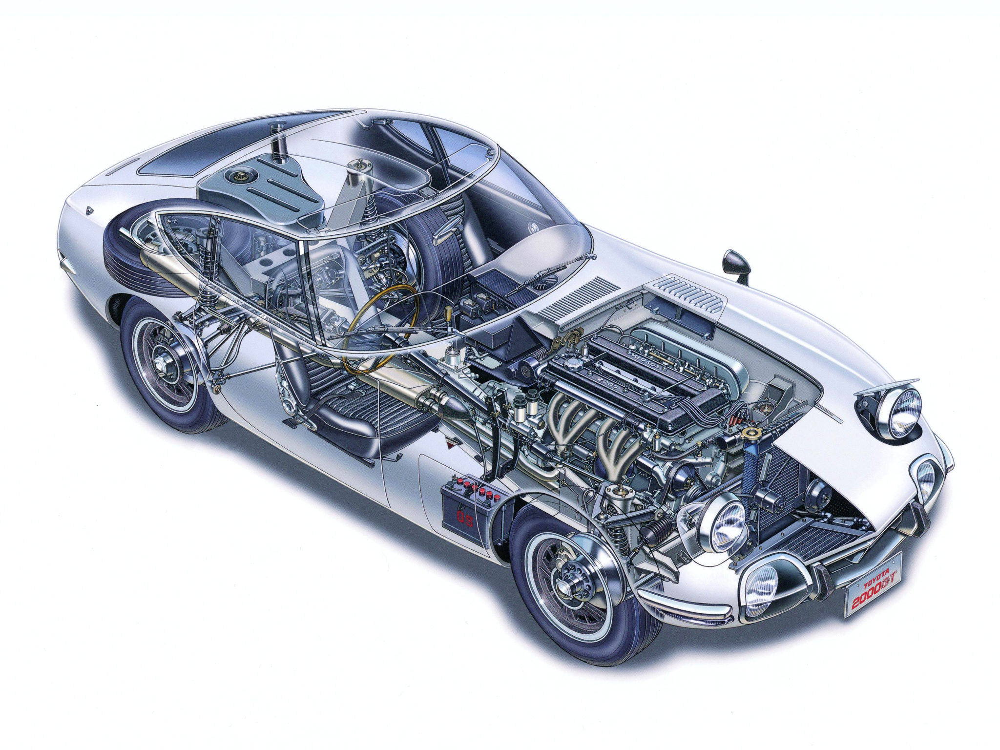 1967, Toyota, 2000gt, Jp spec, Mf10, Supercar, Supercars, Classic, Interior, Engine, Engines Wallpaper