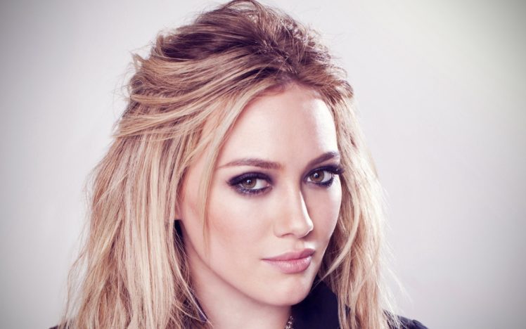 blondes, Women, Actress, Hilary, Duff, Celebrity, Faces, Portraits HD Wallpaper Desktop Background