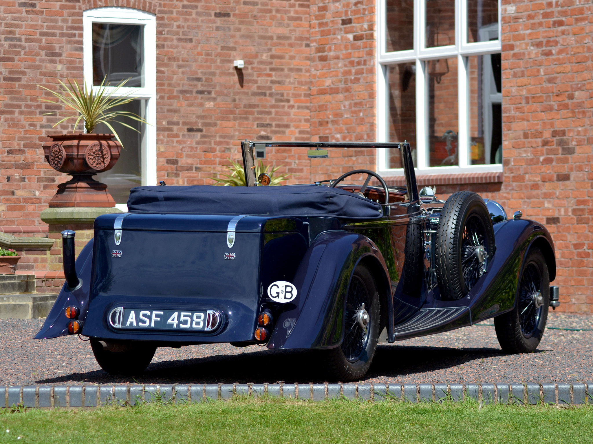 1937, Alvis, Speed, Aey 25, Drophead, Coupe, Retro Wallpaper