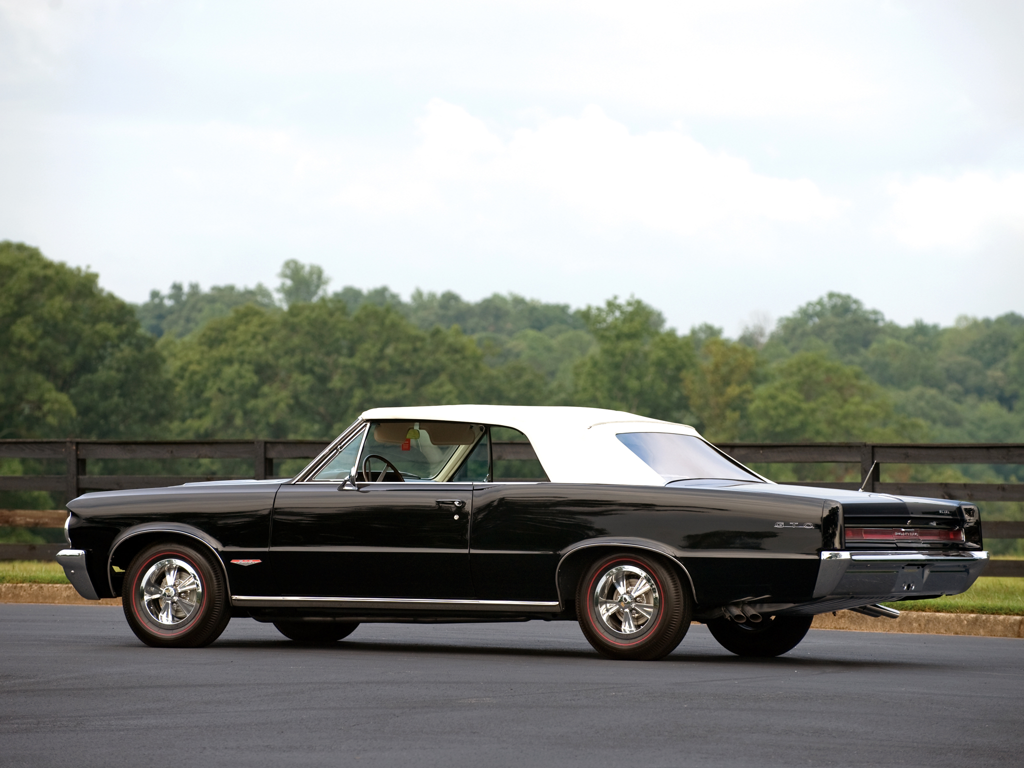 1964, Pontiac, Tempest, Lemans, Gto, Convertible, Muscle, Classic Wallpaper